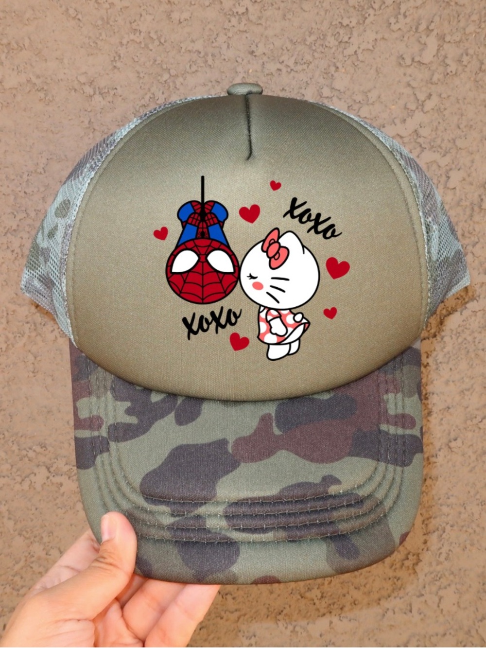 Hk Spider-Man Kiss Trucker Hat